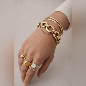 Vintage 1959 Grosse Germany Modernist Link Bracelet 7.75” | Dior Era